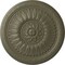 Ekena Millwork Temple Ceiling Medallion (Fits Canopies up to 9 1/4"), Hand-Painted Spartan Stone, 24"OD x 1 5/8"P CM24TESSF - alternate 1